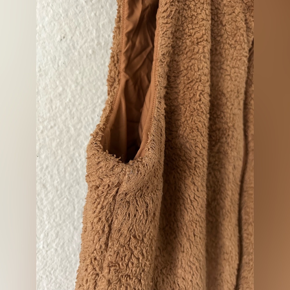 Patagonia Womens Los Gatos Full Zip Fleece Vest Size XL Brown Cozy Gorpcore - Picture 7 of 11